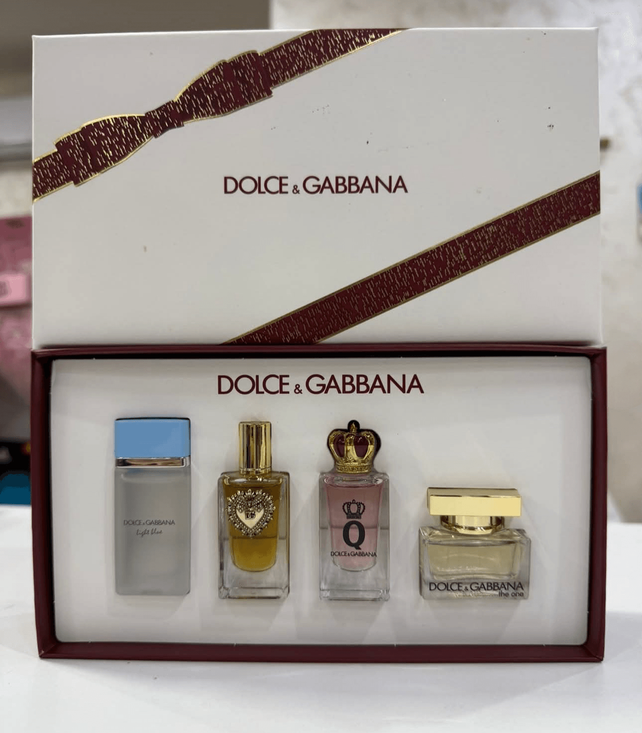 SET MINIATURE D&G 4X 5ML WOMAN
